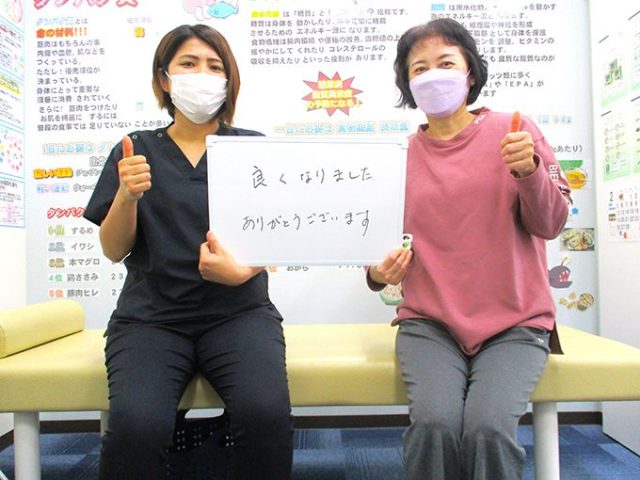 A.J様（50代・女性） ご来院の様子